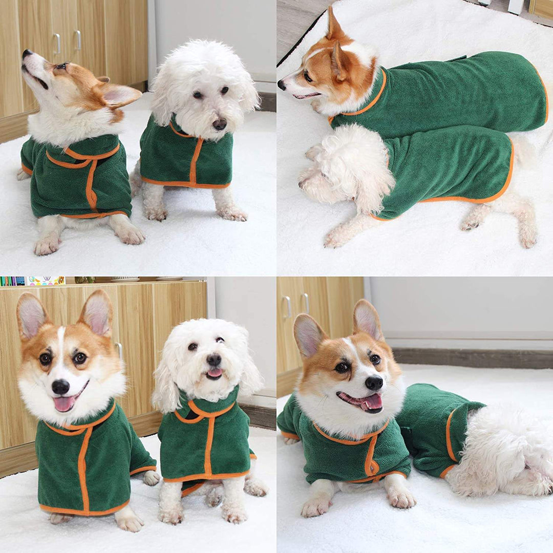 CozyPaws Kåpe - Luksuriøs Absorberende Hundejakke Skanto