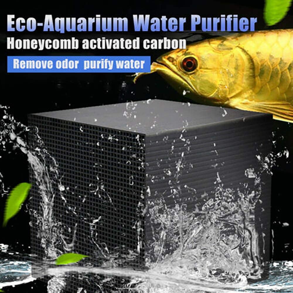Skanto | Eco-Aquarium Filter Aktivert Karbon Vannrenser Cube