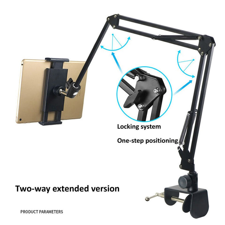 Skanto | Lang Arm Tung-Duty Skrivebordsmontering Tablettholder