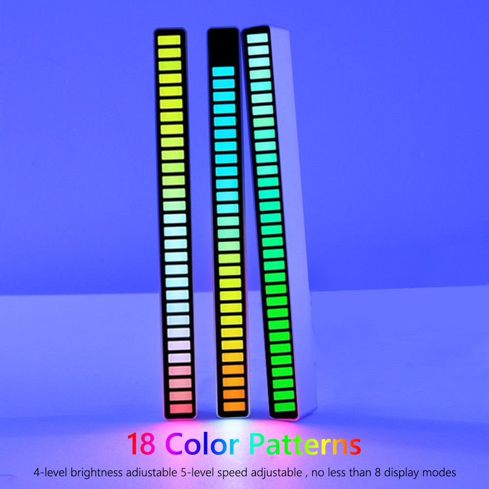 RGB Lydkontroll Rhythm Gjenkjennelse Lyslist | Skanto