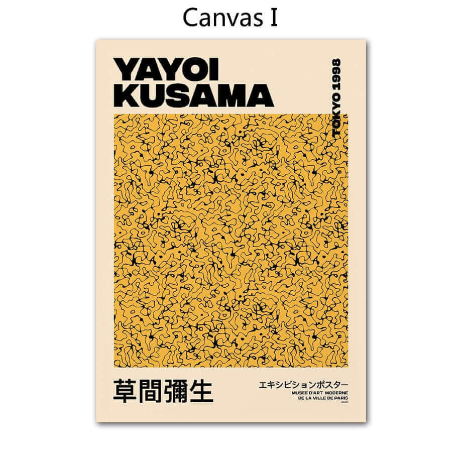 Skanto | Yayoi Kusama Abstrakt Premium Plakat