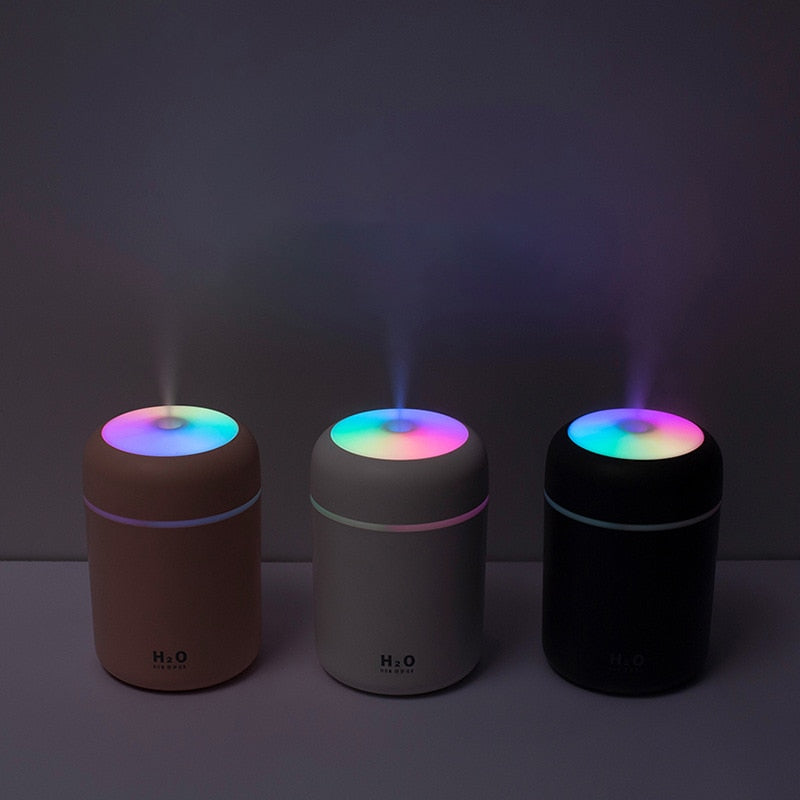 Skanto | Moderne H2O Luftfukter med Avslappende LED-belysning