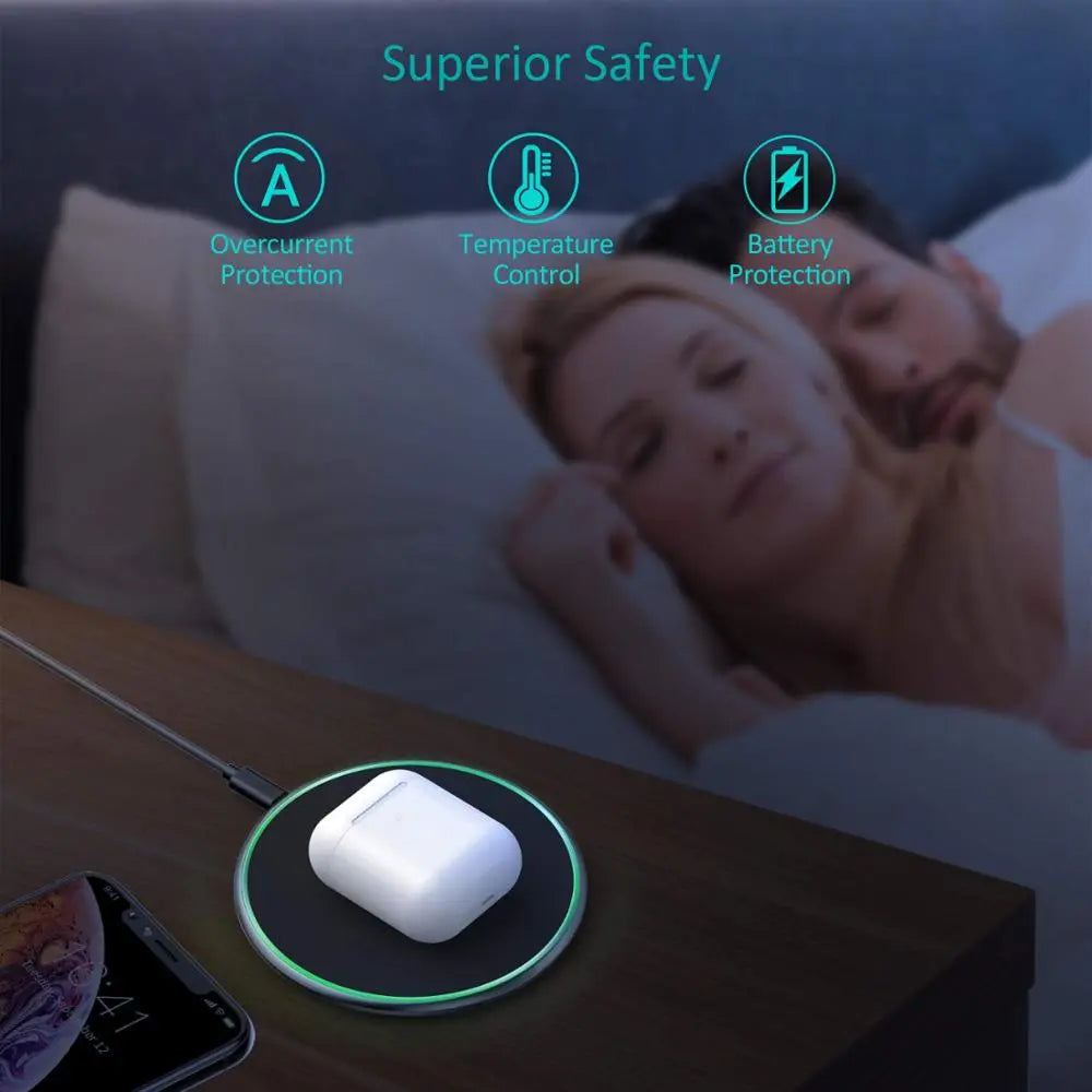 Skanto | 30W Rask Trådløs Ladeplate | Premium USB C Ladekabel MagSafe Lader for Apple iPhone, Samsung & Android - Rask Trådløs Ladeplate