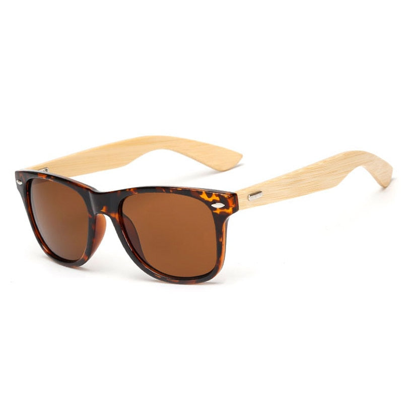Skanto | Bamboo Retro Tre Solbriller