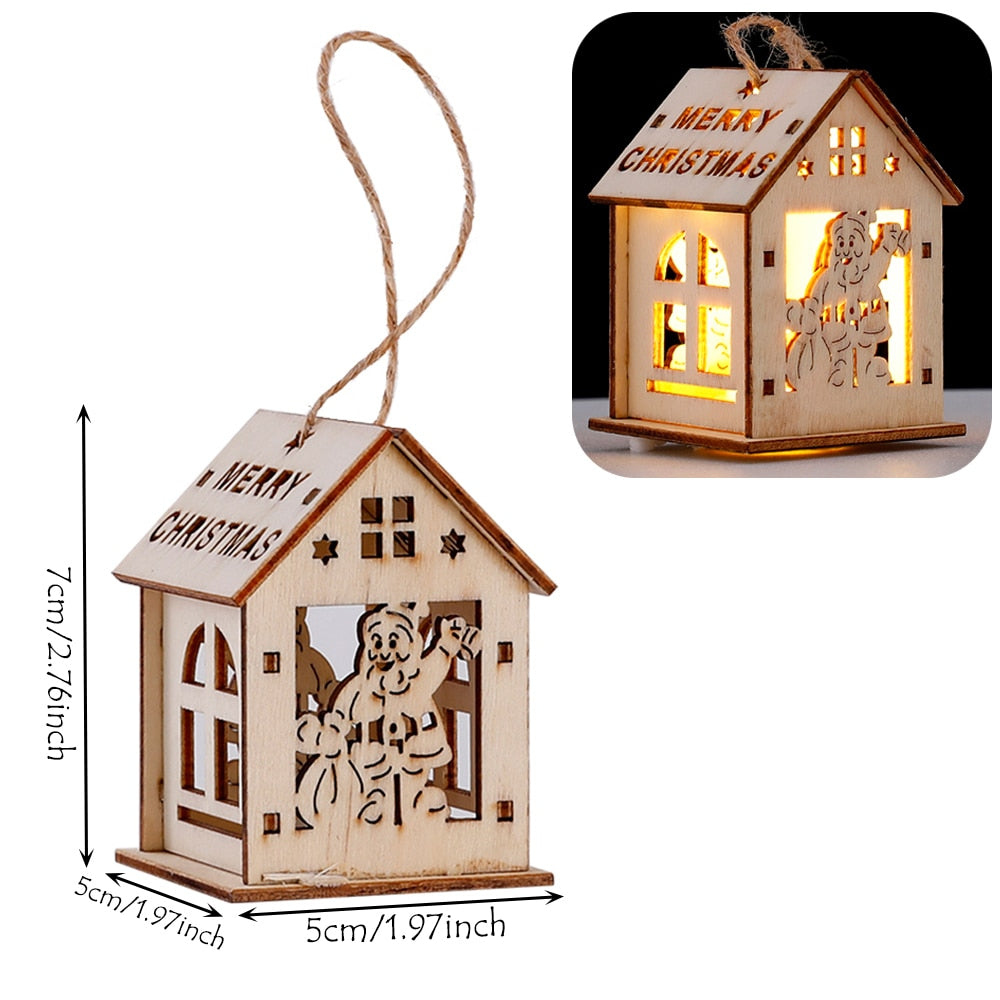 Skanto | DIY Tre Henge Dekor Glødende Lampe