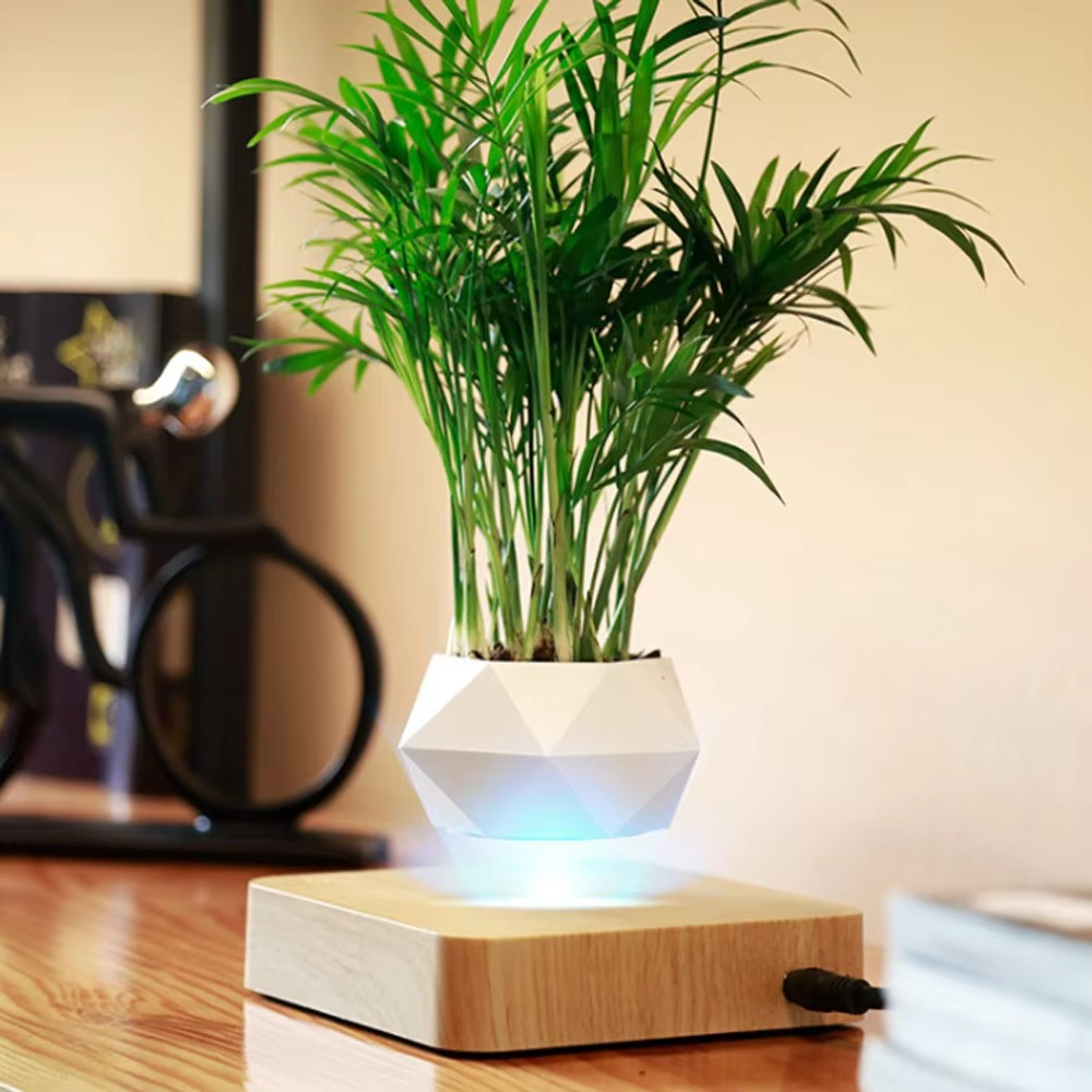 Skanto | Flytende Blomsterpotte – Magnetisk Flytende Planteholder