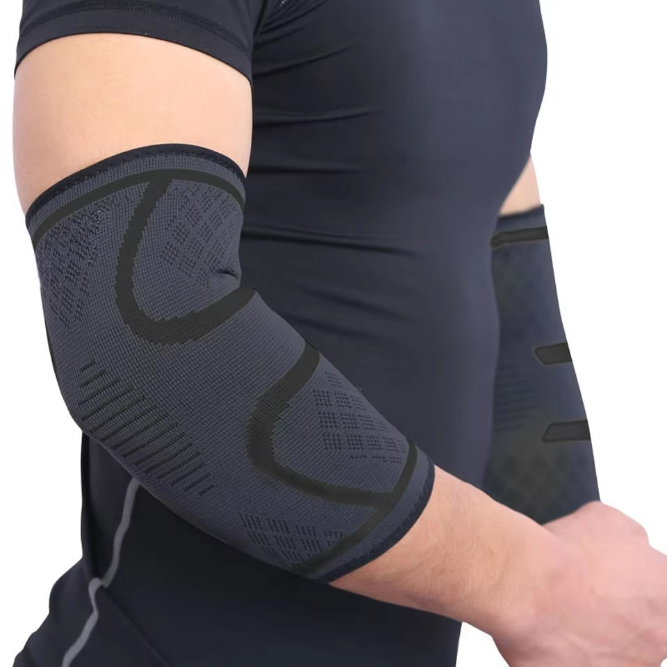 Skanto | Justerbar elastisk albue støtte sleeve for sport og fitness
