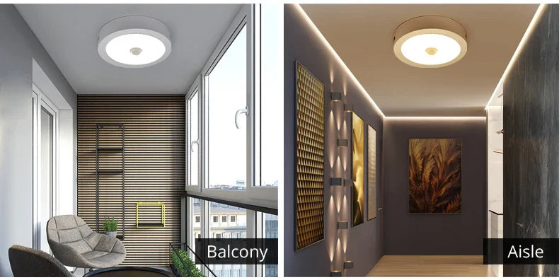 Skanto | Bevegelsessensor LED Taklamper – Smart Belysning for Hjemmet