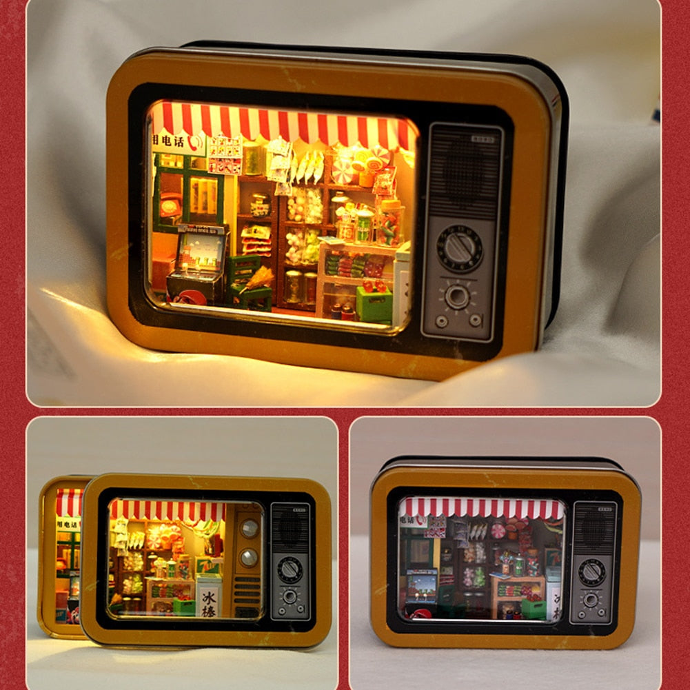 Norvo | Mini Mansion Tre Møblert Dukkestue