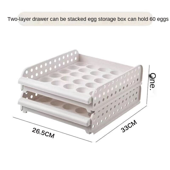 Skanto | Smart Organizer Egg Storage Container