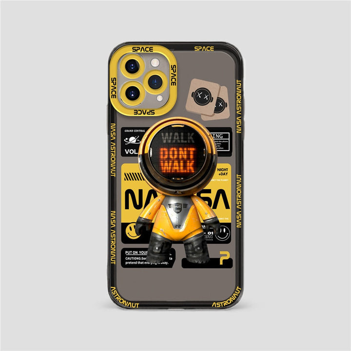 Skanto | Space Time Astronaut Kunstnerisk Telefondeksel