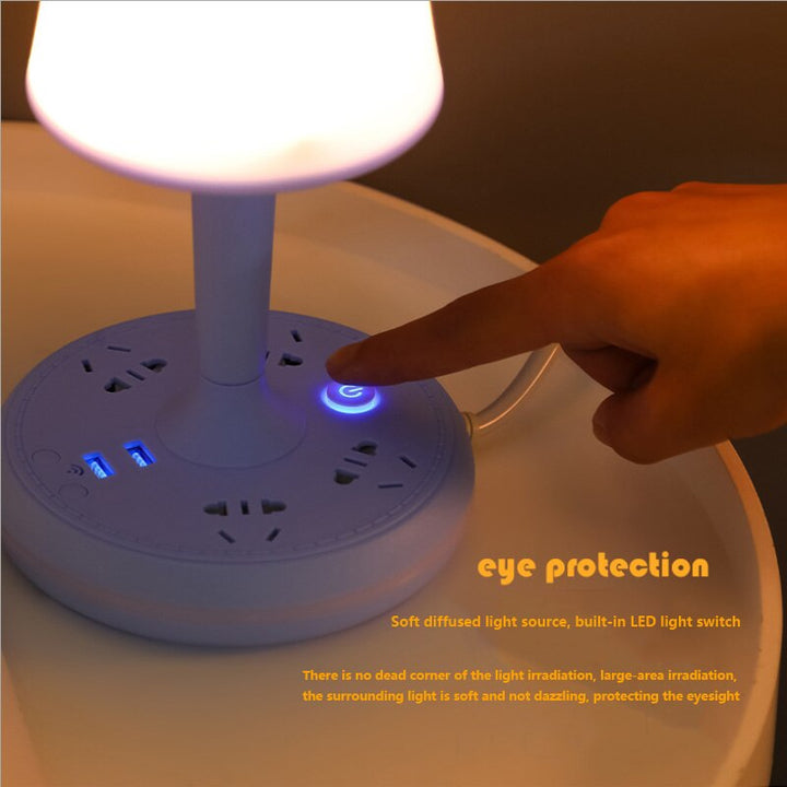 Multi Power Strip Phone Holder TaSkantoe Lamp | Skanto