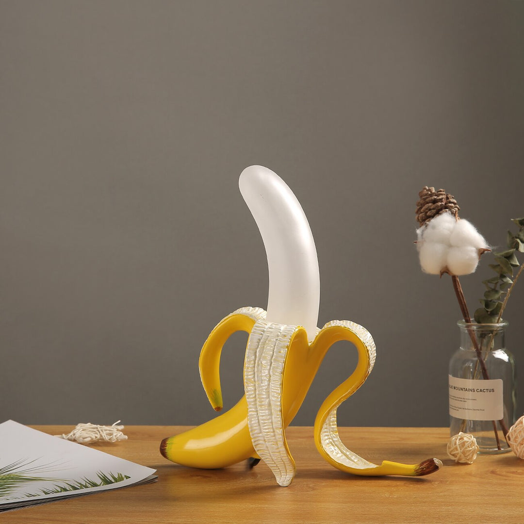 Skanto | GoldenBanana - Elegant Art Deco Bordlampe