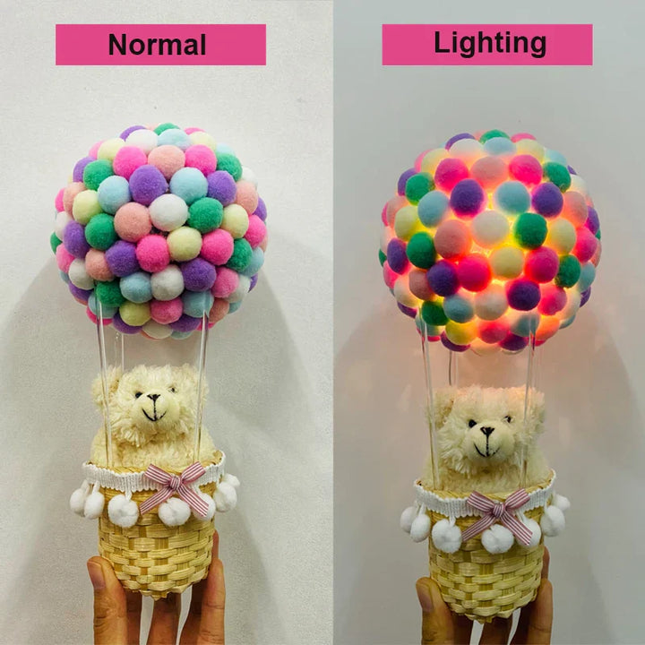 DIY Luftballong-formet Flygende Dyr Nattlampe | Skanto