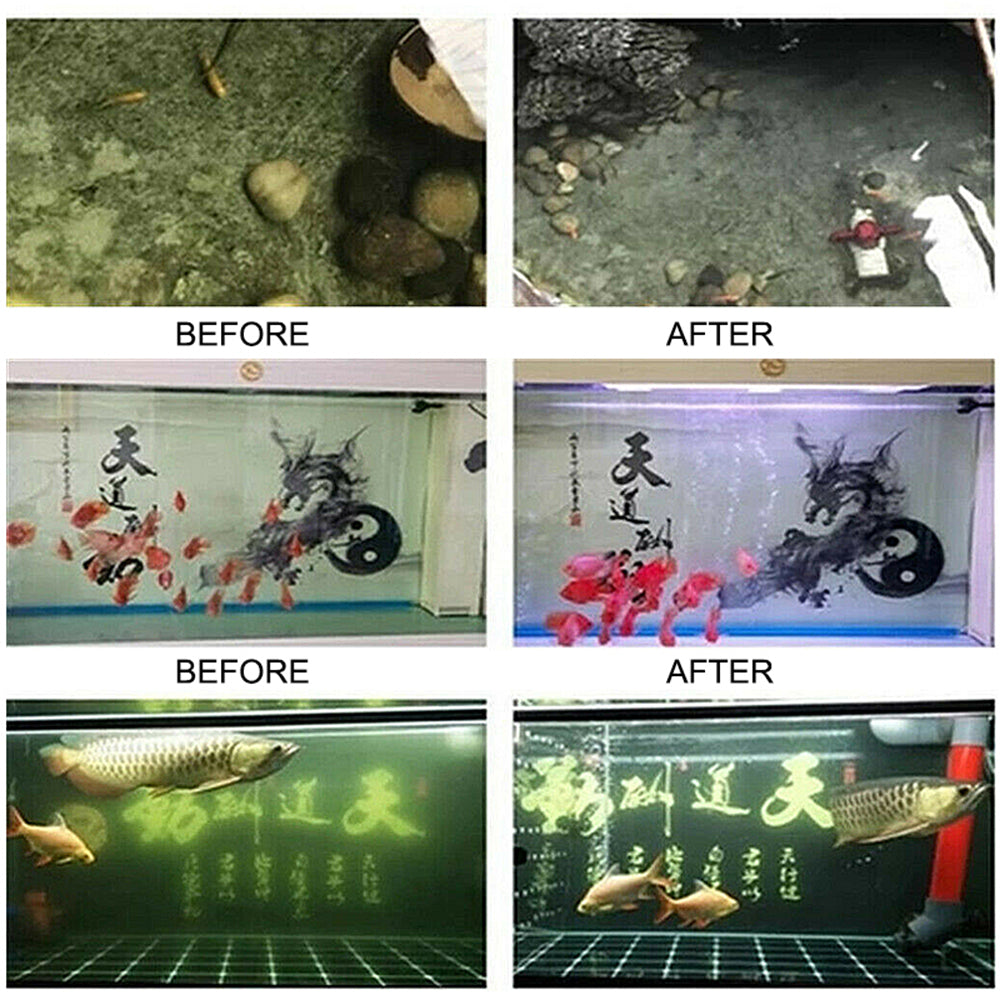 Norvo | Eco-Aquarium Filter Aktivert Kull Vannrensende Kubbe