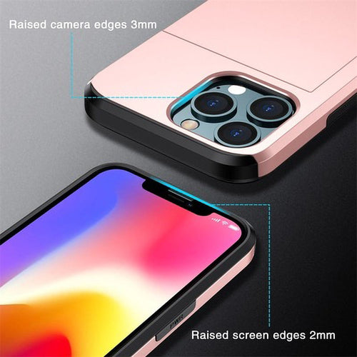 Skanto | Business Armor Slide Wallet iPhone Etui