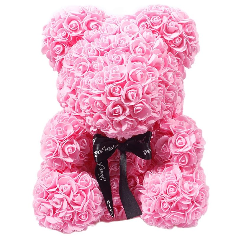 Skanto | Kunstige Rose Blomster Teddy Bjørn