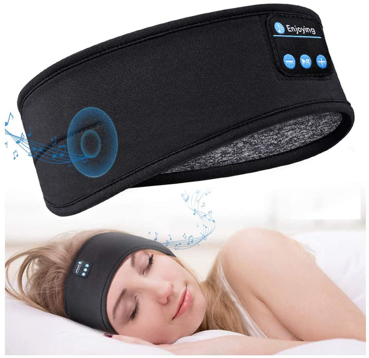 RestRhythm Bluetooth Søvnmaske – Komfortabel Musikmaske for Avslapning og Søvn | Skanto