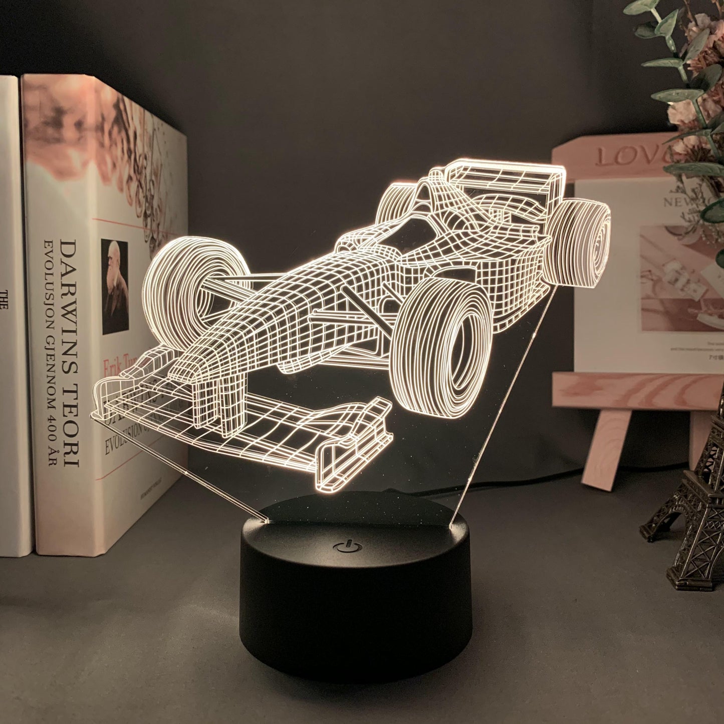 Norvo | Formel-1-3D-Illusjonslampe med fargemodus