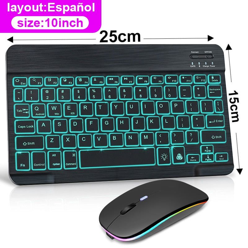 Skanto | Eclipse Bærbar Bluetooth Tastatur Mus Sett