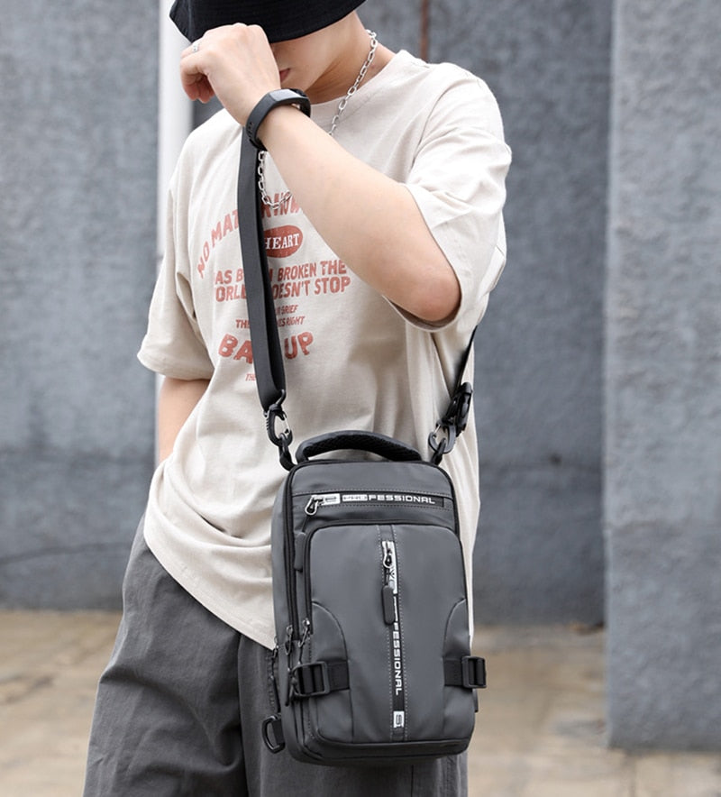 CityTrek Bag - Stilfull vanntett Oxford crossover Skanto