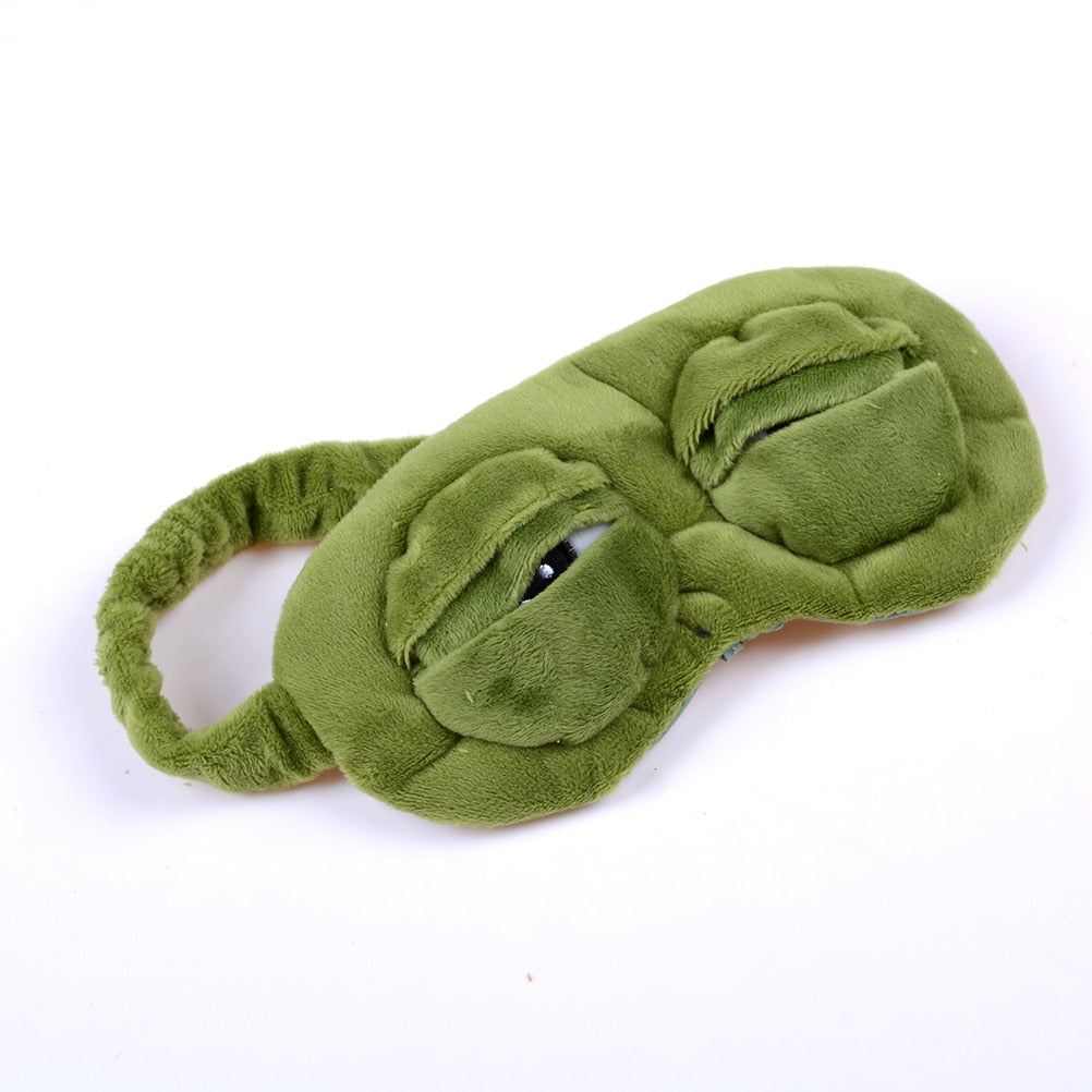 3D Sleepy Frog Søvnmaske | Skanto