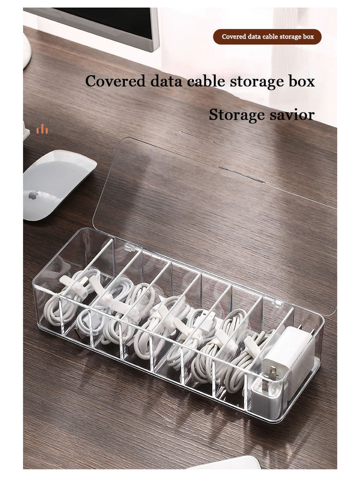 Transparente CaSkantoe Organizer Box | Skanto