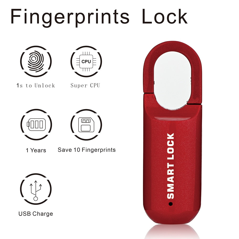 Skanto | Mini Guard Smart Touch Tyveribeskyttelsesslås