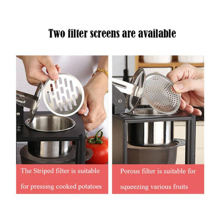 Skanto | Fresh Squeeze Rustfritt Stål Manuell Saftpresser