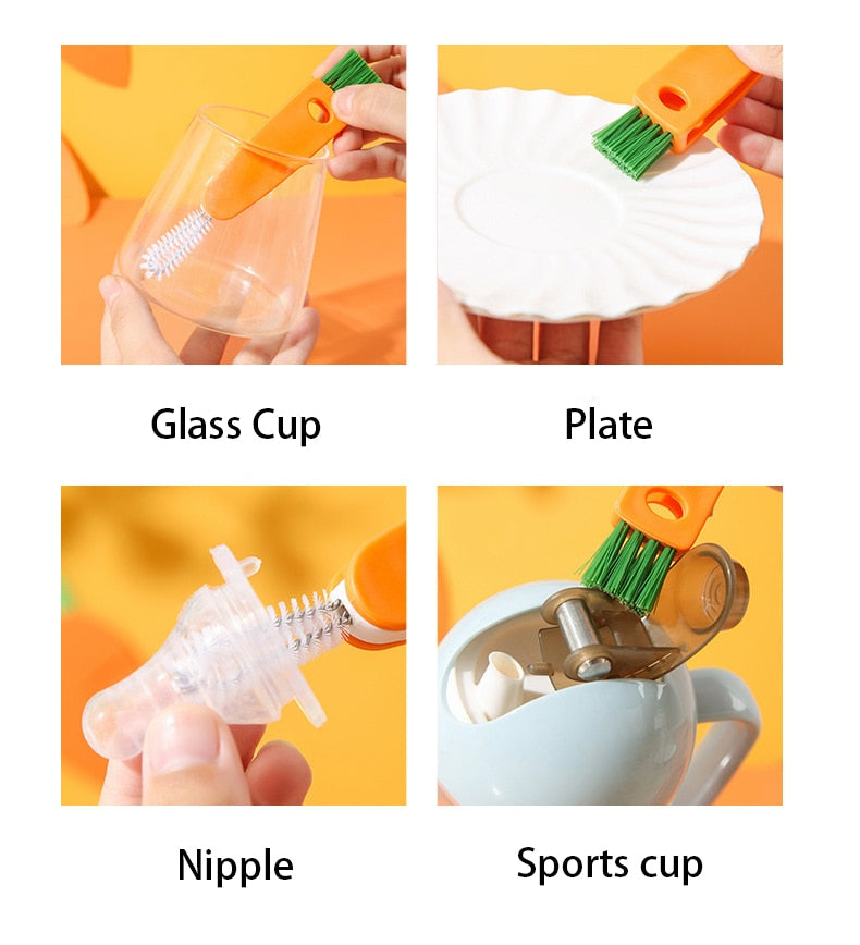 Home Kitchen Easy Cleaning Brush Set | Skanto