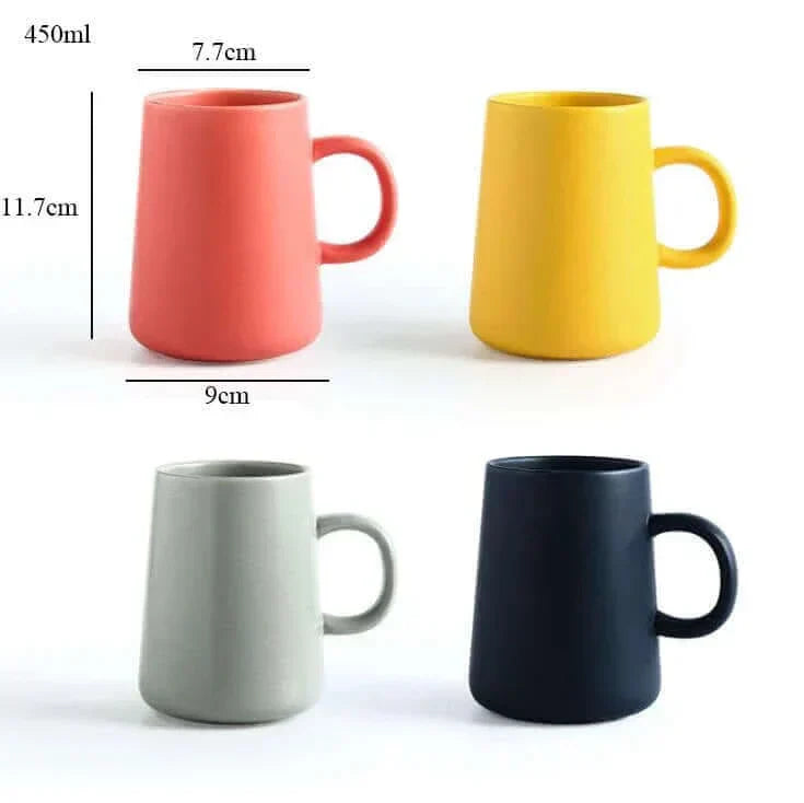 Skanto | Veldig stor steintøy kaffekopp