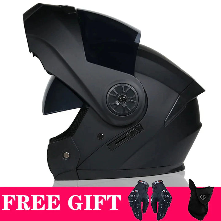 DOT-zertifizierter modularizer Klapphelm for Motorräder – RoadGuard