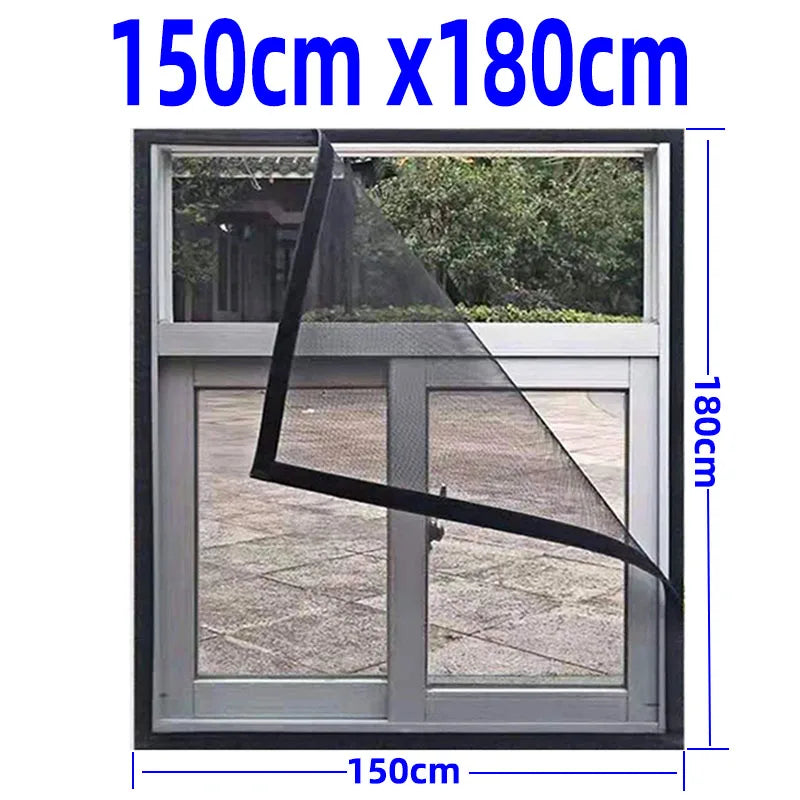 AdjustaSkantoe InvisiSkantoe Anti-Mosquito Washable Window Net | Skanto