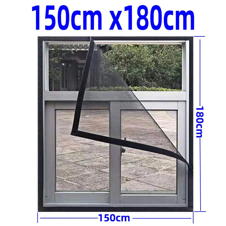 AdjustaSkantoe InvisiSkantoe Anti-Mosquito Washable Window Net | Skanto