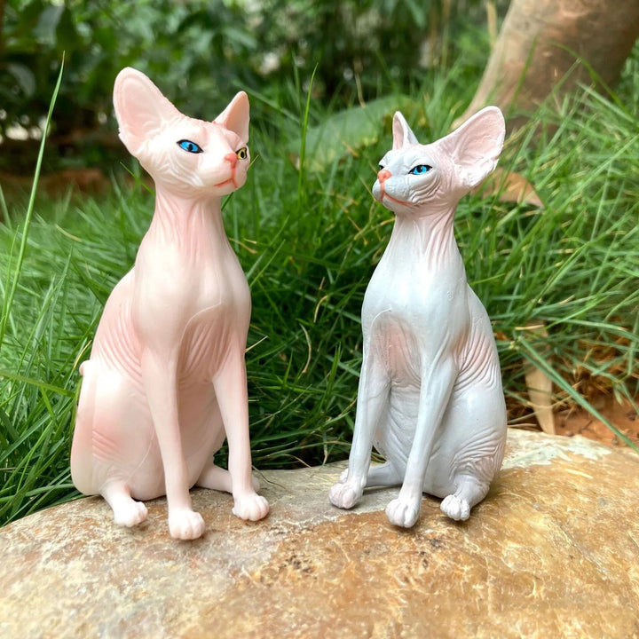 Moderne Whisper Sphynx Katt Bord Dekor | Skanto