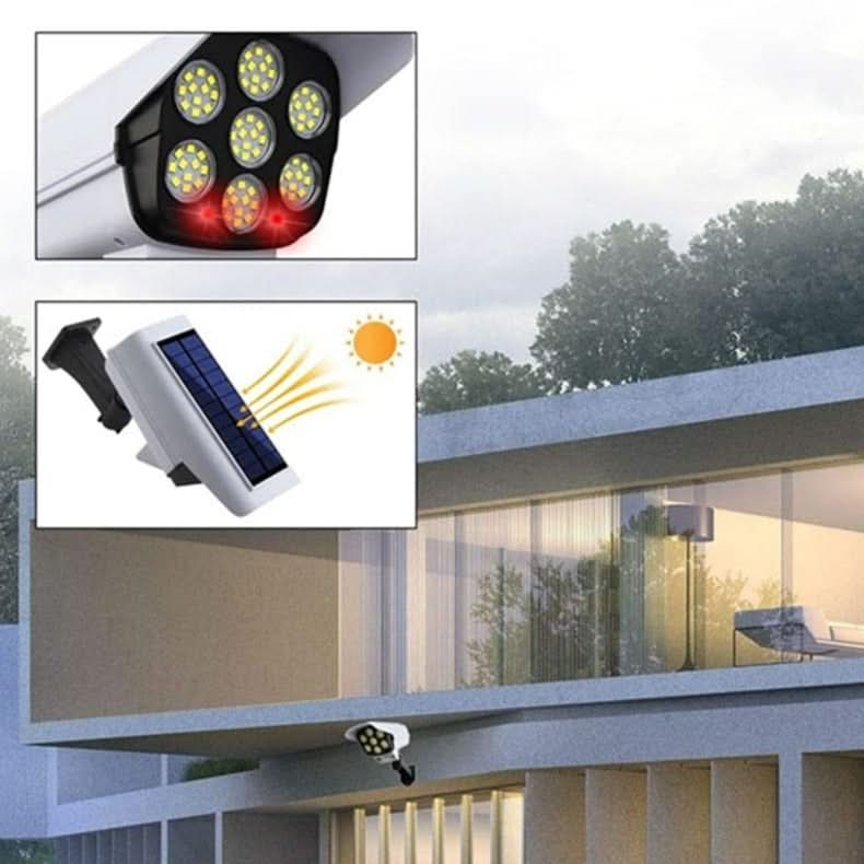 Skanto | Intelligent solreflektor med bevegelsesdeteksjon for sikkerhet og belysning