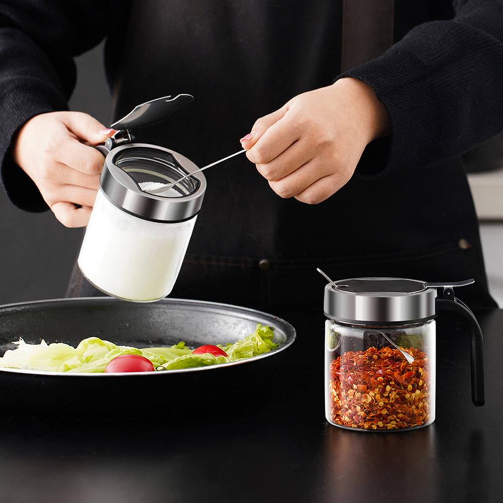 Skanto | Fuktbeskyttende Elegant Glass Krydderbeholder