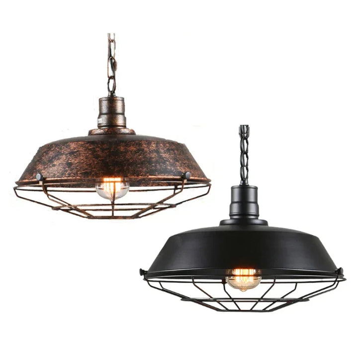 Skanto | Vintage Loft Pendelampe: Industriell Retro Jern Taklampe Krone for Stue, Restaurant, Bar, Kjøkken