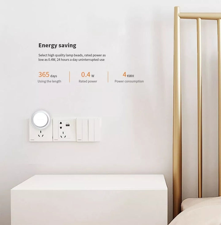 Skanto | Automatisk Sensor Komfort Sengebord Korridor Nattlampe