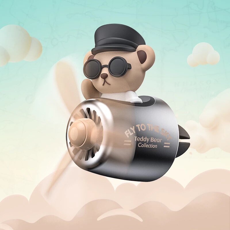 Car Freshener Bear Pilot | Skanto