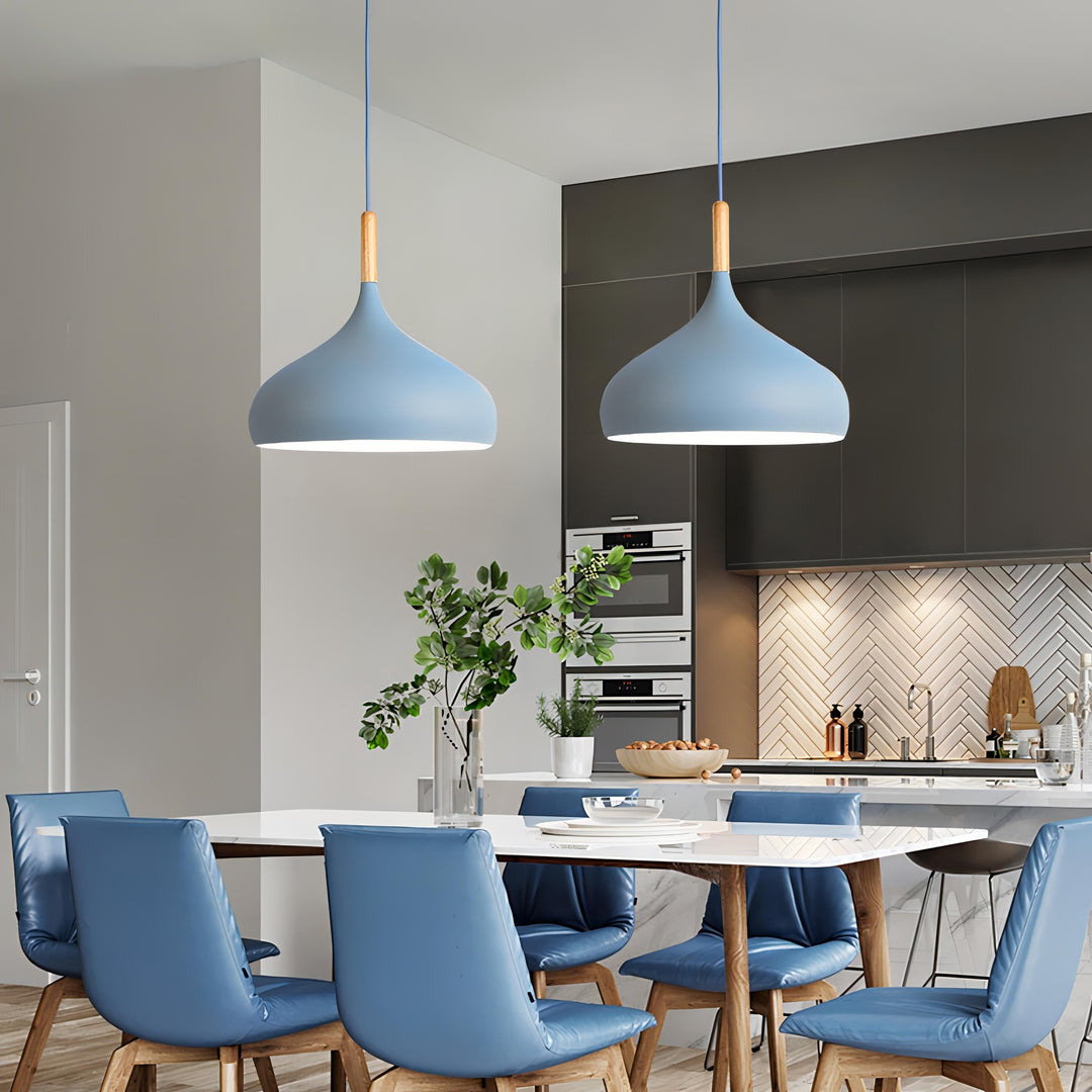 Skanto | Talon - Moderne dråpeformet tre pendellampe Skandinavisk taklampe