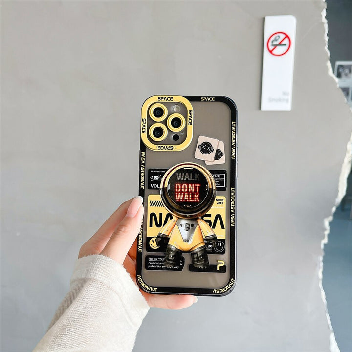Skanto | Space Time Astronaut Kunstnerisk Telefondeksel