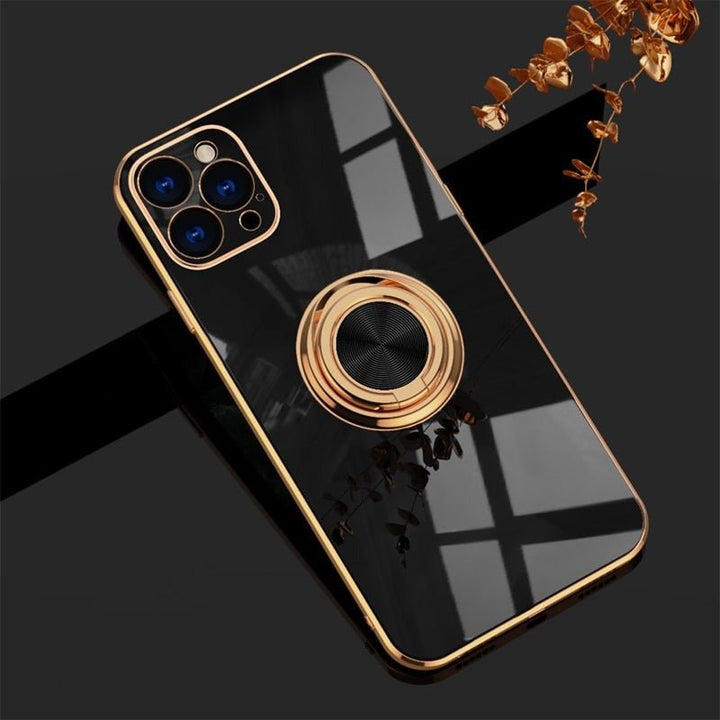 Skanto | iPhone-deksel med metallstativring