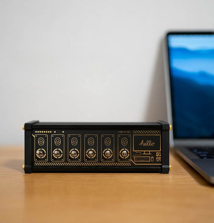 Skanto | Retro Blokk USB Stikkontakt