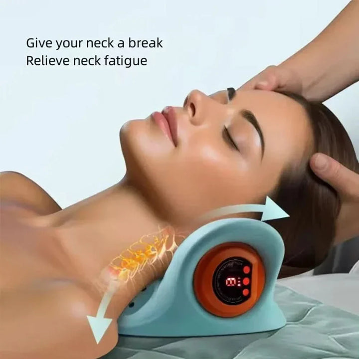 Skanto | EMS nakke massager med akupressur og trekk for smertelindring