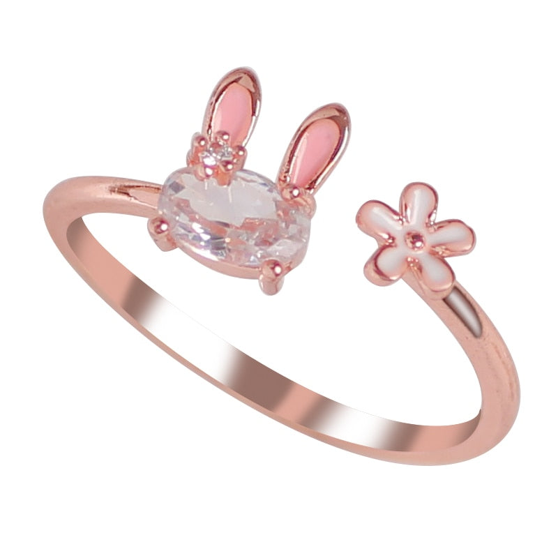Skanto | Magic Radiant Rabbit Charm Ring