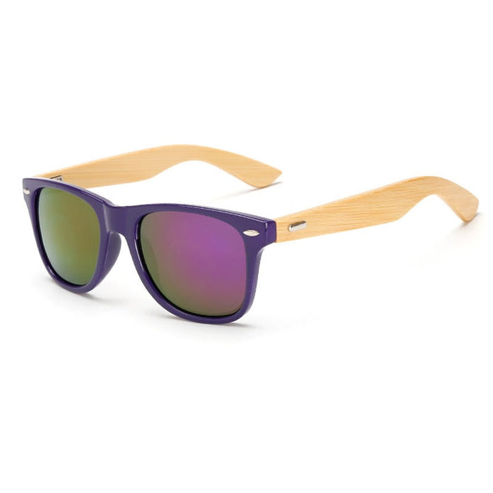 Skanto | Bamboo Retro Tre Solbriller