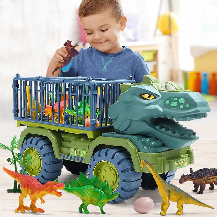 DinoAdventure-sett – Bygg og Dino-eventyr for barn Skanto