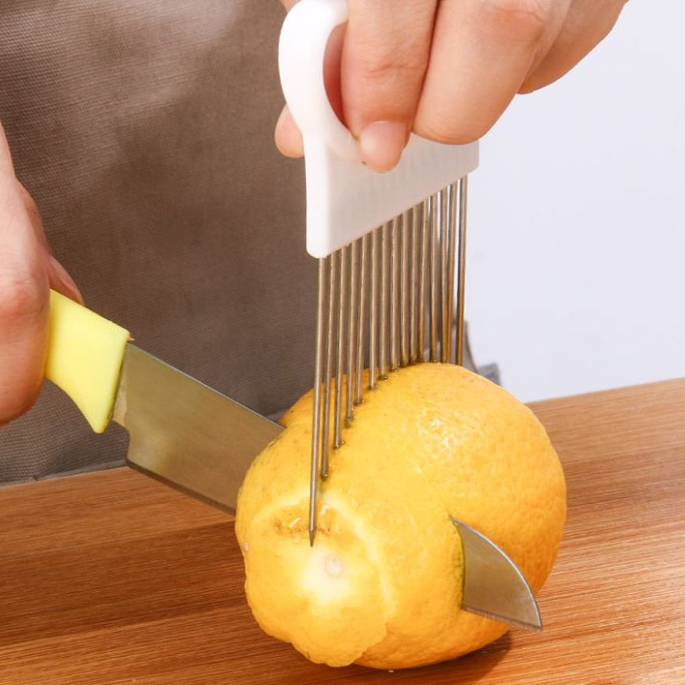 OnionMaster Cutter - Håndholdt Skiver for Kjøkken Skanto