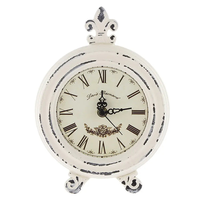 Skanto | Vintage Tre Stil Bordklokke med Alarm